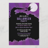 Halloween-Party Witz Beängstigende Pflege Lila Ein