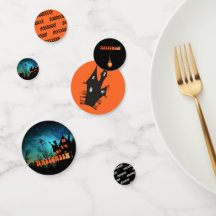 Halloween-Party Witz Dark House Orange