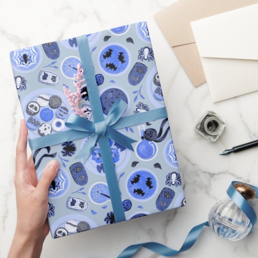 Halloween Party Wrapping Paper Geschenkpapier (Schenken)
