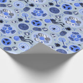 Halloween Party Wrapping Paper Geschenkpapier (Ecke)