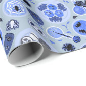 Halloween Party Wrapping Paper Geschenkpapier (Rolleneckpunkt)
