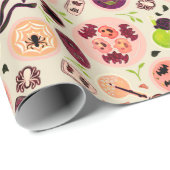 Halloween Party Wrapping Paper Geschenkpapier (Rolleneckpunkt)