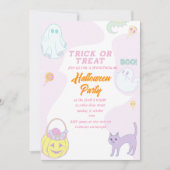 Halloween-Party-Zeit Einladung (Vorderseite)