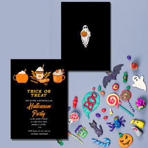 Halloween-Party-Zeit Einladung