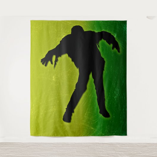 Halloween-Party Zombie Foto Drop Hintergrundprop Wandteppich (Vorderseite)