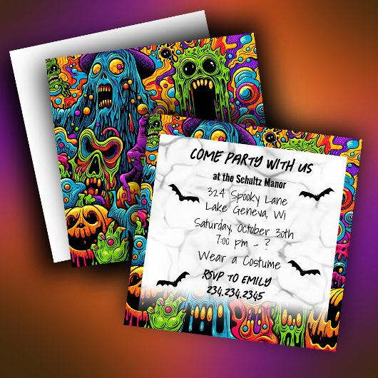 Halloween-Party | Zombie und Monster