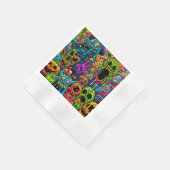 Halloween-Party | Zombie und Monster Serviette (Ecke)