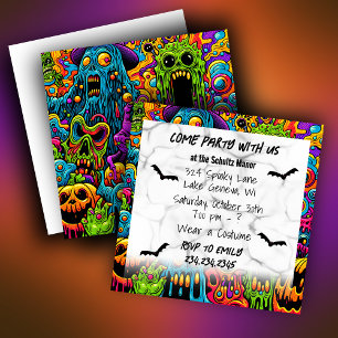 Halloween-Party   Zombies und Monster