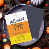 Halloween-Party zur Einladung von Candy Corn