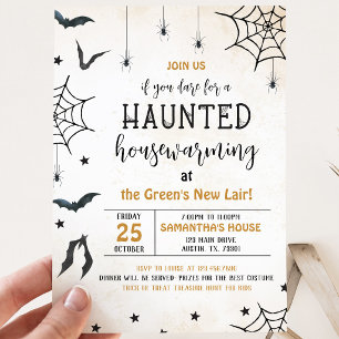 Halloween-Party zur Erwärmung Spuk Einladung