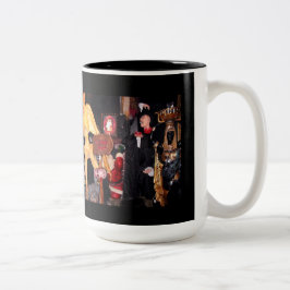 Halloween-Party Zweifarbige Tasse