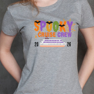 Halloween-Passagier-Kreuzfahrt Familienreise T-Shirt