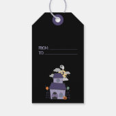 Halloween Pastel Goth Spuk House Party Geschenkanhänger (Rückseite)