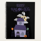 Halloween Pastel Goth Spuk House Planer (Vorderseite)