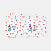 Halloween Pastel Mermaid Hexe in Hexenhut Weiß Geschenkschachtel (Ungefaltet)