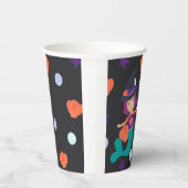 Halloween Pastel Mermaid Witch Trick oder Treat Pappbecher (Rechts)