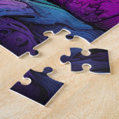 Halloween Pastel Skulls und Pumpkins Puzzle (Seite)