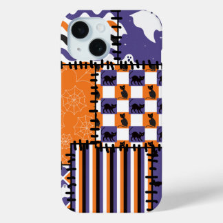 Halloween Patchwork Cats Ghosts Case-Mate iPhone Hülle