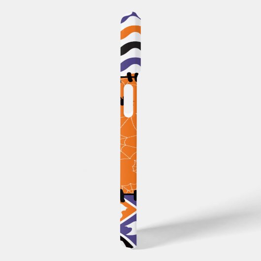 Halloween Patchwork Cats Ghosts Case-Mate iPhone Hülle (Rückseite / Rechts)