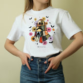 Halloween-Patchwork-Geist Vintage T-Shirt