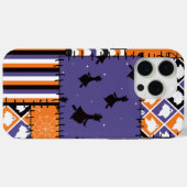 Halloween Patchwork Hexen Cats Case-Mate iPhone Hülle (Rückseite (Horizontal))