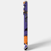 Halloween Patchwork Hexen Cats Case-Mate iPhone Hülle (Rückseite / Links)