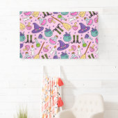 Halloween Pattern Banner (Insitu)