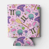 Halloween Pattern Dosenkühler (Rückseite)