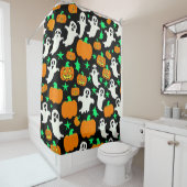 Halloween Pattern Duschvorhang (Beispiel)