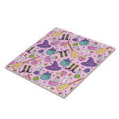 Halloween Pattern Fliese (Seite)