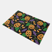 HALLOWEEN PATTERN FUßMATTE (Schrägansicht)