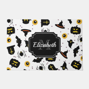 Halloween Pattern Fußmatte