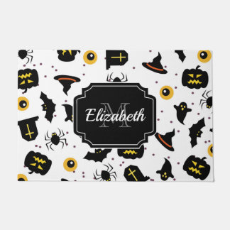 Halloween Pattern Fußmatte