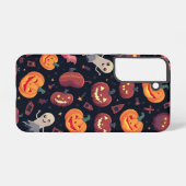 Halloween Pattern Galaxy Case Samsung Galaxy Hülle (Rückseite (Horizontal))