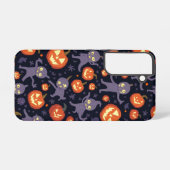 Halloween Pattern Galaxy Case Samsung Galaxy Hülle (Rückseite (Horizontal))