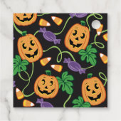 HALLOWEEN PATTERN GESCHENKANHÄNGER (Rückseite)