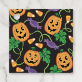 HALLOWEEN PATTERN GESCHENKANHÄNGER (Vorderseite)