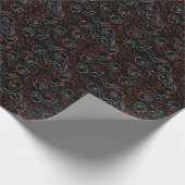 Halloween Pattern Geschenkpapier (Ecke)