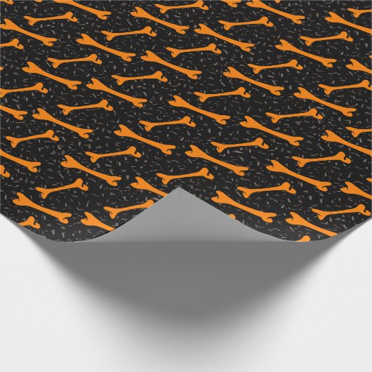 Halloween Pattern  Geschenkpapier (Ecke)