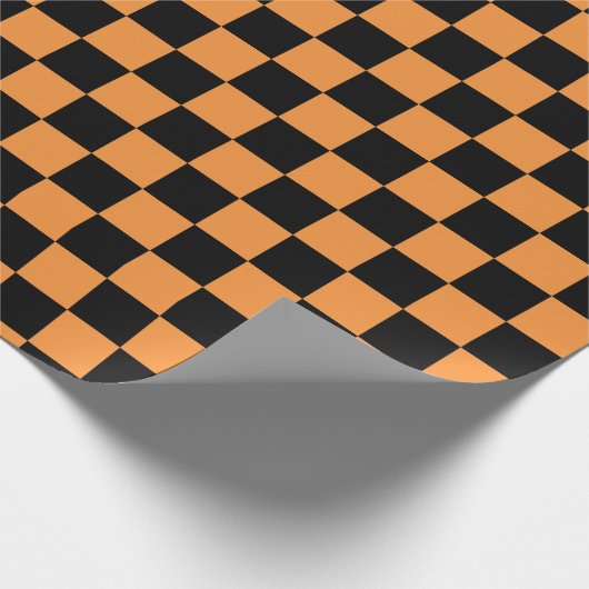 Halloween Pattern Geschenkpapier (Ecke)
