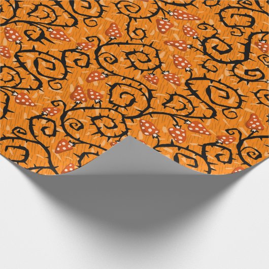 Halloween Pattern  Geschenkpapier (Ecke)