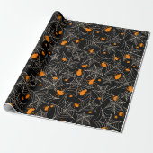 Halloween Pattern Geschenkpapier (Ungerollt)