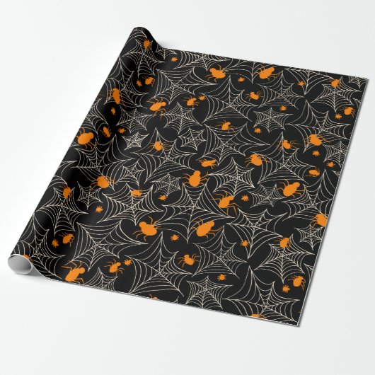 Halloween Pattern Geschenkpapier (Ungerollt)