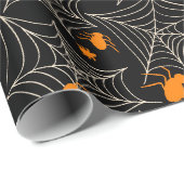 Halloween Pattern Geschenkpapier (Rolleneckpunkt)