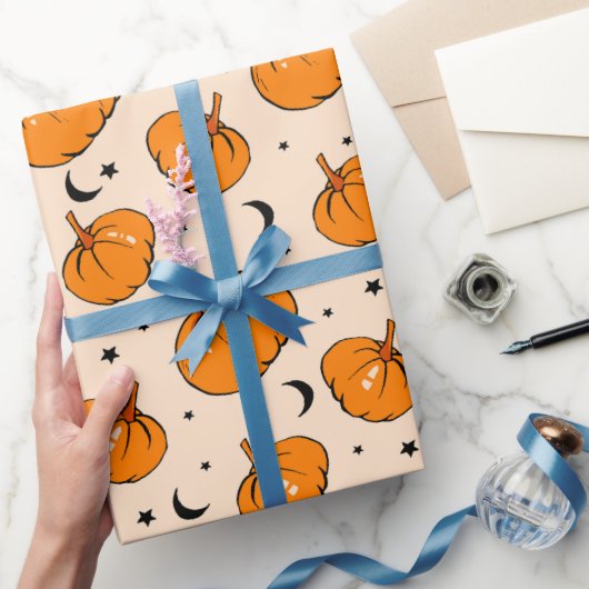 Halloween Pattern  Geschenkpapier (Schenken)