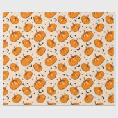 Halloween Pattern  Geschenkpapier (Flach)