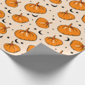 Halloween Pattern Geschenkpapier (Ecke)