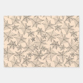 Halloween Pattern Geschenkpapier Set (Vorderseite 3)