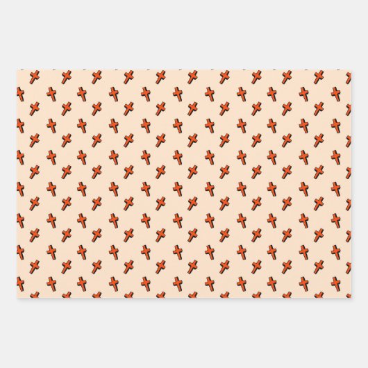 Halloween Pattern  Geschenkpapier Set (Vorderseite 2)