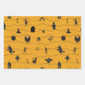 Halloween Pattern Geschenkpapier Set (Vorderseite 2)